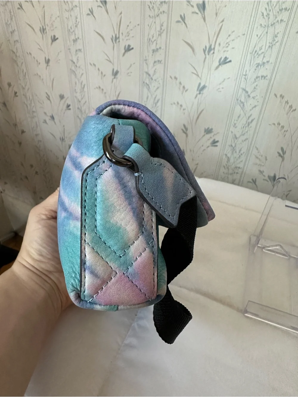 Aimee Kestenberg Leather Tie-Dye Mini Crossbody